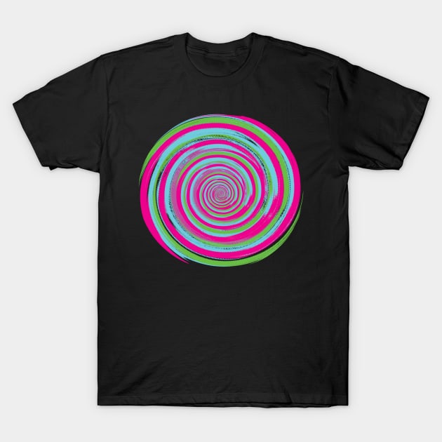 Spiral All The Way T-Shirt by Punderstandable